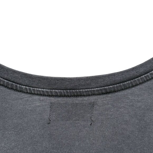 Lane Bryant Womens Tee Plus Size 26 / 28 Floral Flag Embroidery Grey T-shirt - Picture 8 of 9